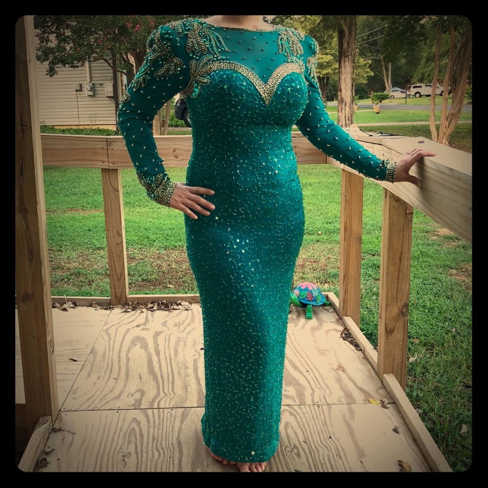 Vintage Randa Sequin Gown
